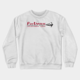 Pan Universe Inagural Flight 1982 Crewneck Sweatshirt